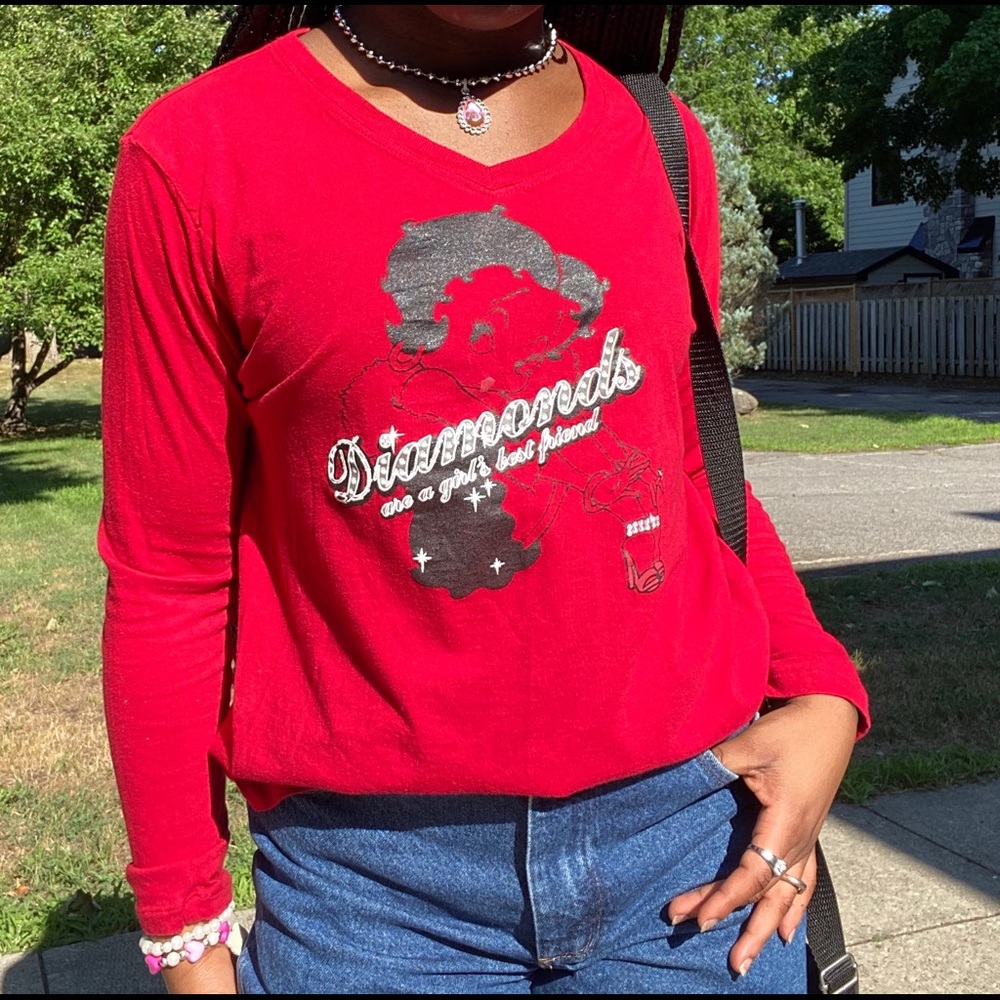Longsleeve betty boop top